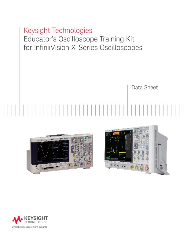Educator’s Oscilloscope Training Kit for InfiniiVision XSeries